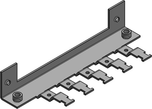 Icotek EMV-Kabelabfangleiste mit Zugentlastung KEL-EMV-Z 24/5