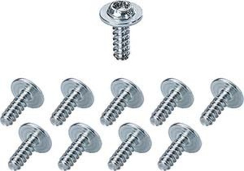 Hensel DK-Montagesschraube 10 mm, 6-rund T15 DK BZ 10