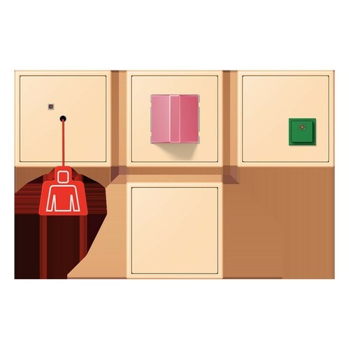 Jung Notrufset NRS LC 0834 223