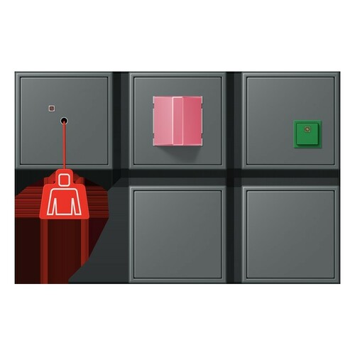 Jung Notrufset mit USV NRS LC 0834-2 202