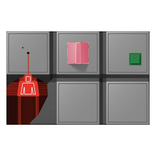 Jung Notrufset mit USV NRS LC 0834-2 203