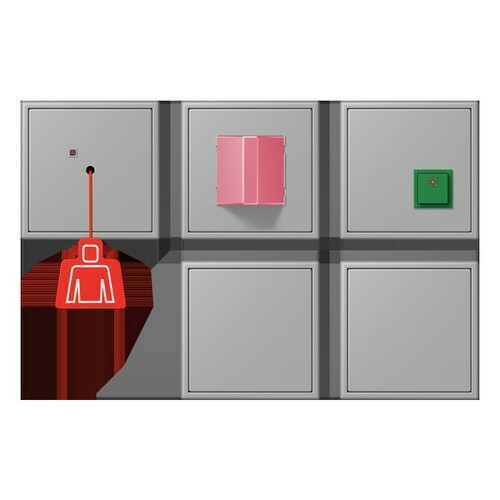 Jung Notrufset mit USV NRS LC 0834-2 204