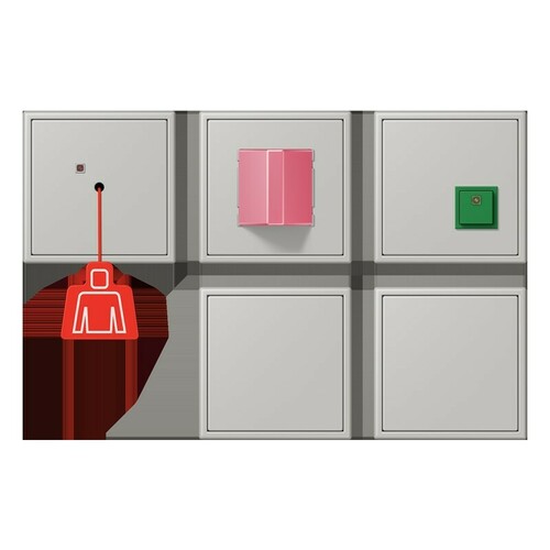 Jung Notrufset mit USV NRS LC 0834-2 205