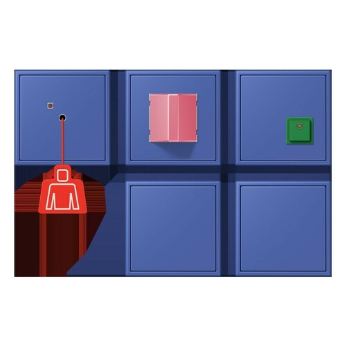 Jung Notrufset mit USV NRS LC 0834-2 206