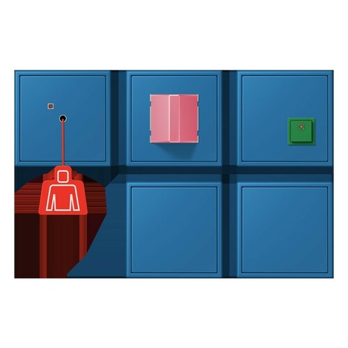 Jung Notrufset mit USV NRS LC 0834-2 211