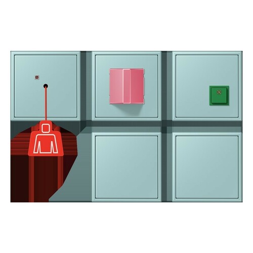 Jung Notrufset mit USV NRS LC 0834-2 214