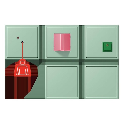 Jung Notrufset mit USV NRS LC 0834-2 217