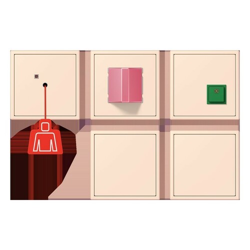 Jung Notrufset mit USV NRS LC 0834-2 226