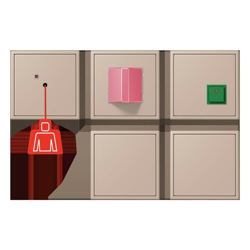 Jung Notrufset mit USV NRS LC 0834-2 240