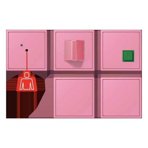 Jung Notrufset mit USV NRS LC 0834-2 246