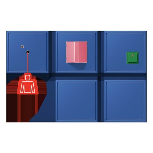 Jung Notrufset mit USV NRS LC 0834-2 253