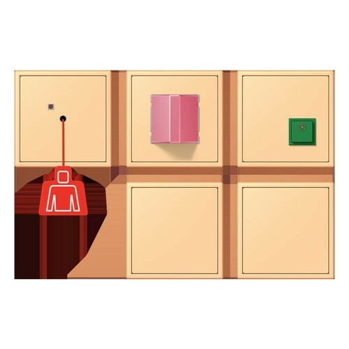 Jung Notrufset mit USV NRS LC 0834-2 258