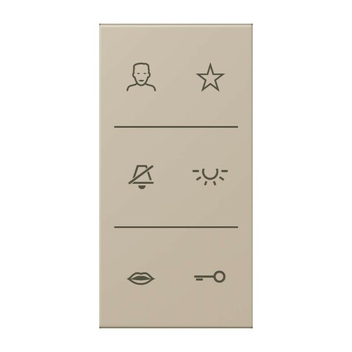 Jung Design-Cover Video 3-fach ch SI V6 LC DC 243
