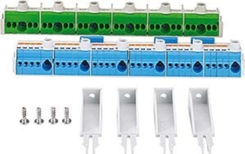 Hensel PE- und N-Klemme 2x1rhg,je 30 Klemmst FP FC 54 NT