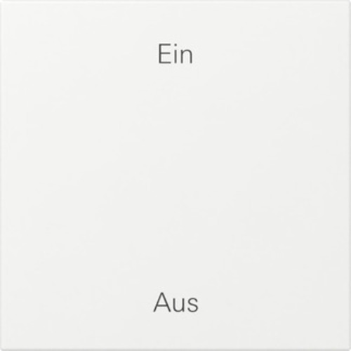 Gira Wippe Aufdruck EIN/AUS Sys tem 55 Reinweiß 361403