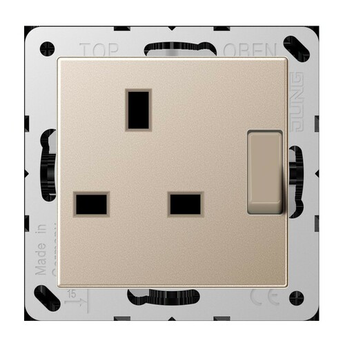 Jung Schaltb Steckd BS A champagner A 3171 CH Jung Schaltb Steckd BS A champagner A 3171 CH