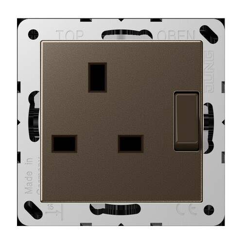 Jung Schaltb Steckd BS A mokka A 3171 MO Jung Schaltb Steckd BS A mokka A 3171 MO