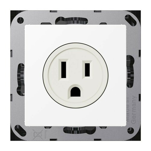 Jung Steckd NEMA15 A125 V A schneeweiß m A 521-15 WWM Jung Steckd NEMA15 A125 V A schneeweiß m A 521-15 WWM