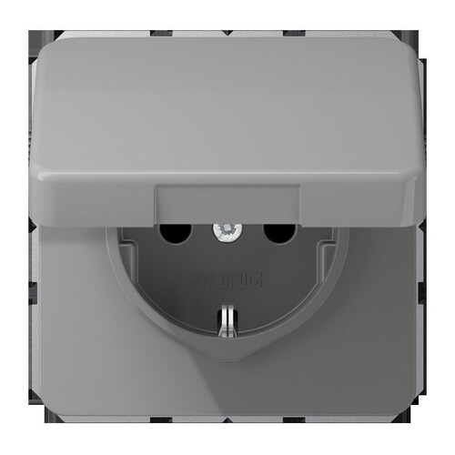 Jung SCHUKO16 A250 V Kld CD grau CD 1521 BFKL GR Jung SCHUKO16 A250 V Kld CD grau CD 1521 BFKL GR