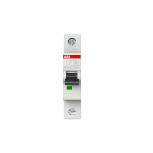 ABB Stotz S&J Sicherungsautomat K,6kA,50A,1P S201-K50