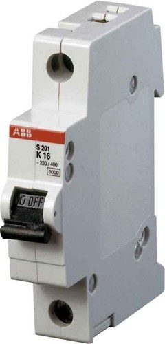 ABB Stotz S&J Sicherungsautomat K,6kA,63A,1P S201-K63