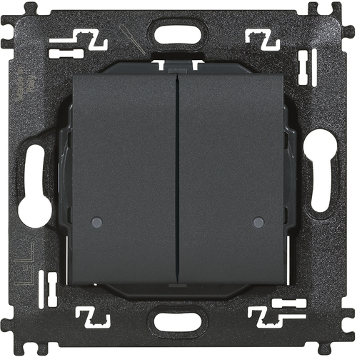 Legrand (BT) Wandsender 2-fach Anthrazit Bticino L4003DCW
