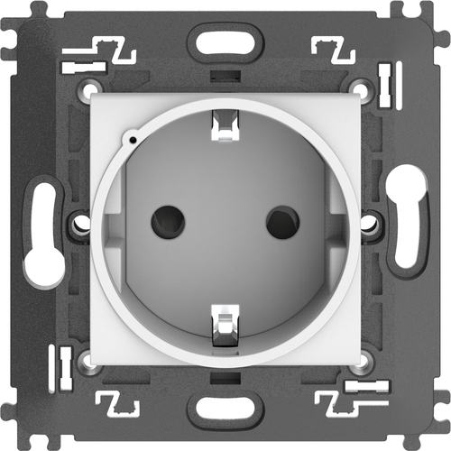 Legrand (BT) Schutzkontakt-Steckdose Weiß Bticino N4141AC