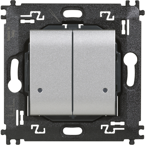 Legrand (BT) Drahtloser Wandsender 2-fach, Tech Bticino NT4003DCW