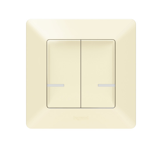 Legrand Wandsender 2-Fach Mandelweiss Legrand 752287