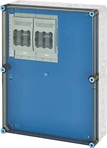 Hensel Mi-NH-Sich.lasttr.gehäuse 2x3xNH00, 630A, 5p. Mi 6623