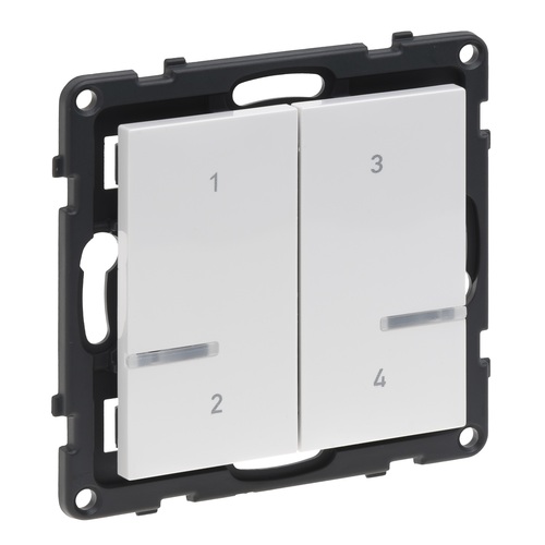 Legrand Szenentaster 4-fach Ultraweiß Legrand 765635