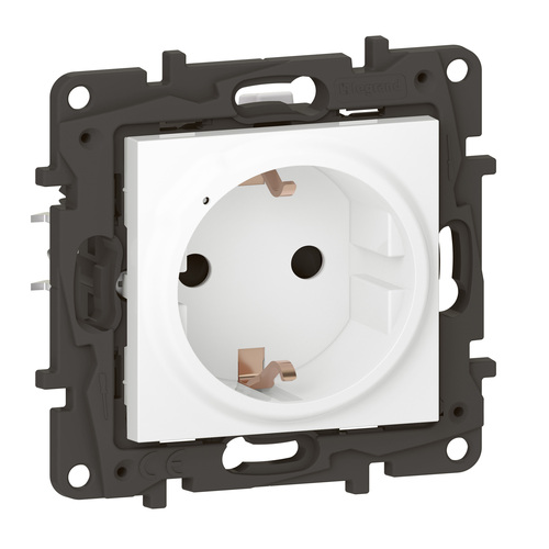 Legrand Schutzko-Steckdose Ultraweiß Legrand 863620 Legrand Schutzko-Steckdose Ultraweiß Legrand 863620
