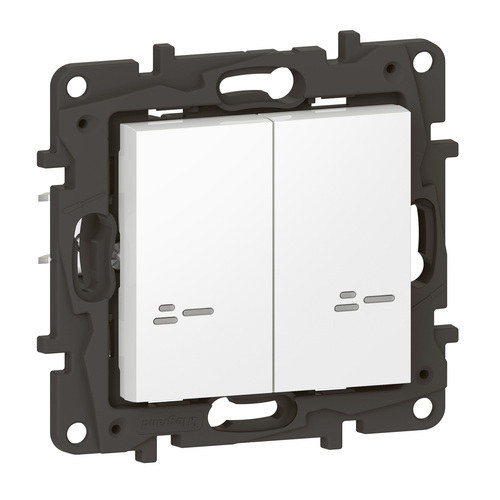 Legrand Serienschalter 2x250W proK. Ultraw. Legrand 863632 Legrand Serienschalter 2x250W proK. Ultraw. Legrand 863632