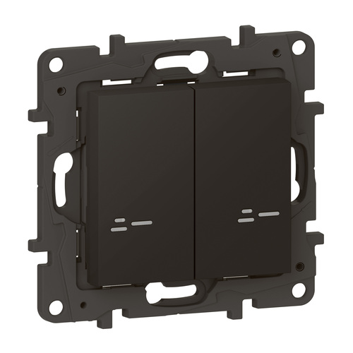 Legrand Wandsender Licht 2-Fach Schwarz Legrand 863808