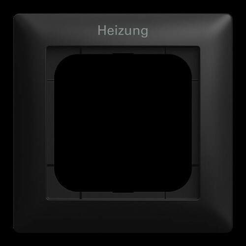 Busch-Jaeger Abdeckrahmen mit Aufdruck Heiz 1721 JH-915 Busch-Jaeger Abdeckrahmen mit Aufdruck Heiz 1721 JH-915