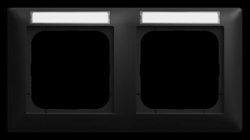 Busch-Jaeger Abdeckrahmen mit Sichtfenster 1732 NS-915 Busch-Jaeger Abdeckrahmen mit Sichtfenster 1732 NS-915