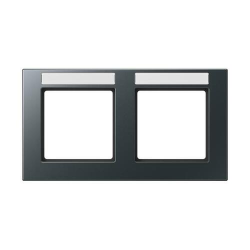 Jung Rahmen A550 2-fach ch NA waagerecht A55820BFNAANM