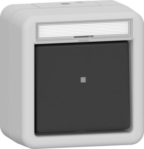 Gira Wipptaster Wechsler BSF WD AP Grau 315631