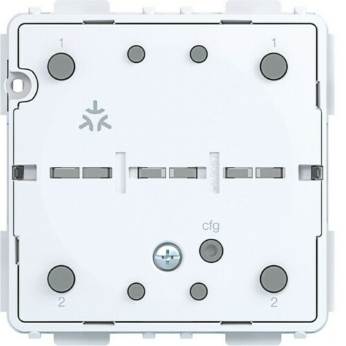 Hager Wandsender Matter AP m. Batt 1-fach A.x/C.x WAC2010