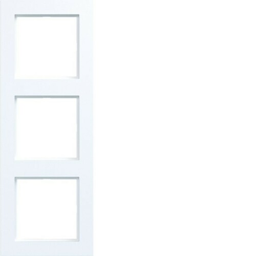 Hager Rahmen 3-fach ch, A.1 lichtweiß matt WAD6300WM