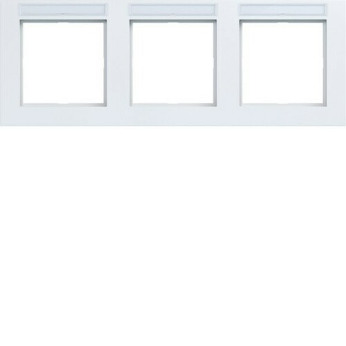 Hager Rahmen 3-fach ch waagerecht ld A.1 liwß mt WAD6302WM