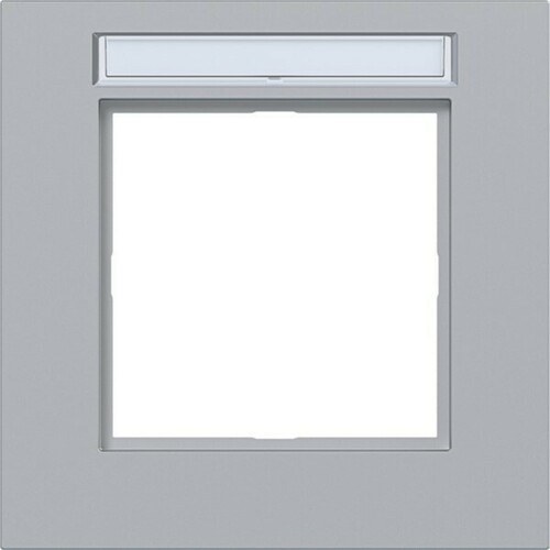 Hager RA 1-fach Beschr.feld A.8 titan matt lack WAD8101TA
