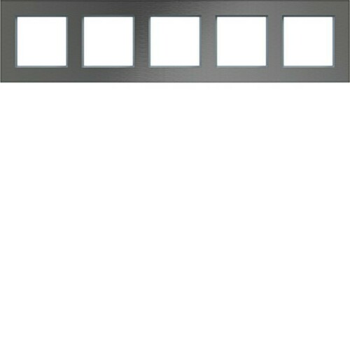 Hager RA 5-fach waager. A.8 edels. m. Met. gebrst WAD8500ESH Hager RA 5-fach waager. A.8 edels. m. Met. gebrst WAD8500ESH