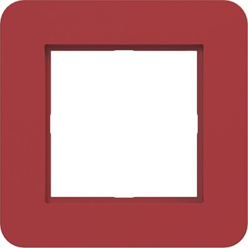 Hager Rahmen 1-fach ch C.8 rot glänzend WAD9100RG Hager Rahmen 1-fach ch C.8 rot glänzend WAD9100RG