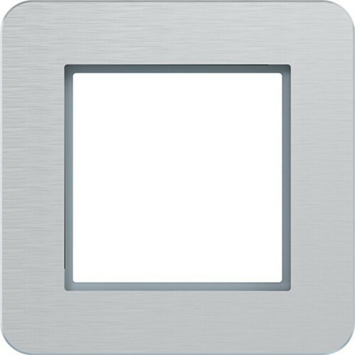 Hager LED-RA 1-fach C.8 al matt Alu gebrst WAD9120AL Hager LED-RA 1-fach C.8 al matt Alu gebrst WAD9120AL