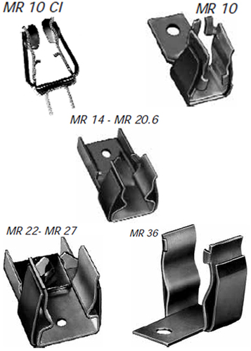 Mersen Klammer mit Feder D=45 315A MR45R Mersen Klammer mit Feder D=45 315A MR45R