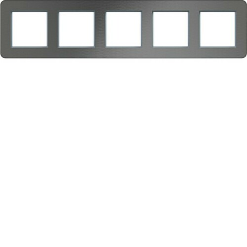 Hager RA 5-fach waager. C.8 edels. mt Met. gebrst WAD9500ESH Hager RA 5-fach waager. C.8 edels. mt Met. gebrst WAD9500ESH