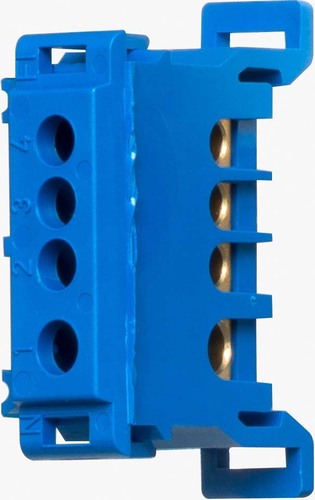 ABN FI-N-Klemme blau blau, UP/HW AZUFIN
