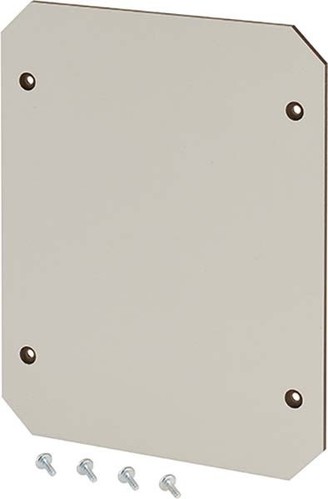 Hensel Isolierstoff-Montageplatte 4mm stark EB MP 25