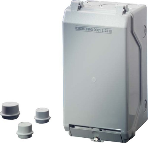 Hensel KV-Leergehäuse EB-Mass 101x205x95mm KG 9001 IN